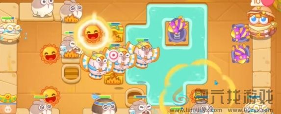 保卫萝卜4法老归来第22关通关攻略(图4) 保卫萝卜4法老归来第22关通关攻略(图4)