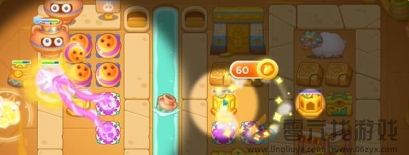 保卫萝卜4法老归来第53关通关攻略(图4) 保卫萝卜4法老归来第53关通关攻略(图4)