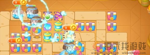 保卫萝卜4法老归来第97关通关攻略(图7) 保卫萝卜4法老归来第97关通关攻略(图7)