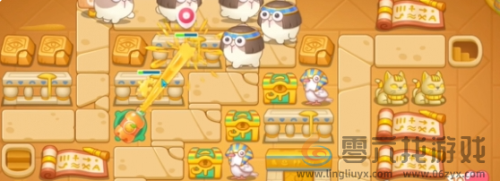 保卫萝卜4法老归来119关通关攻略(图1)