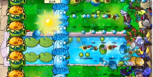 植物大战僵尸杂交版挑战模式第51关通关攻略(图3)