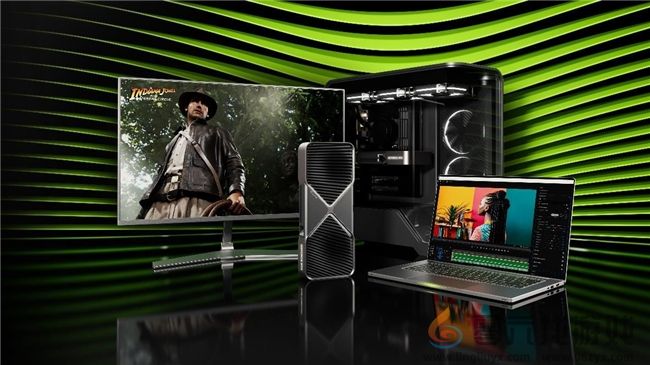 NVIDIA Blackwell GeForce RTX 50 系列开启 AI 