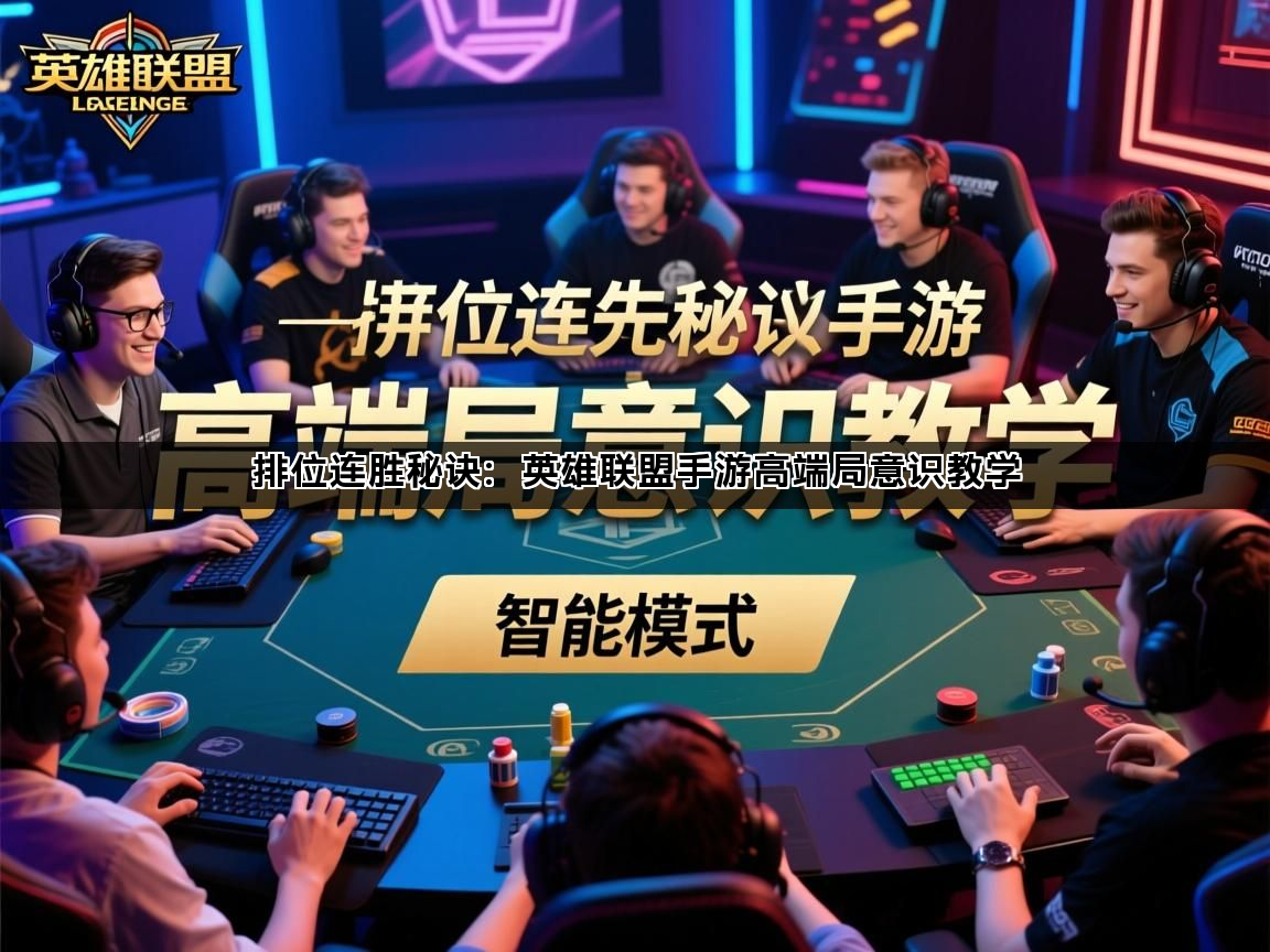排位连胜秘诀：英雄联盟手游高端局意识教学(图1)